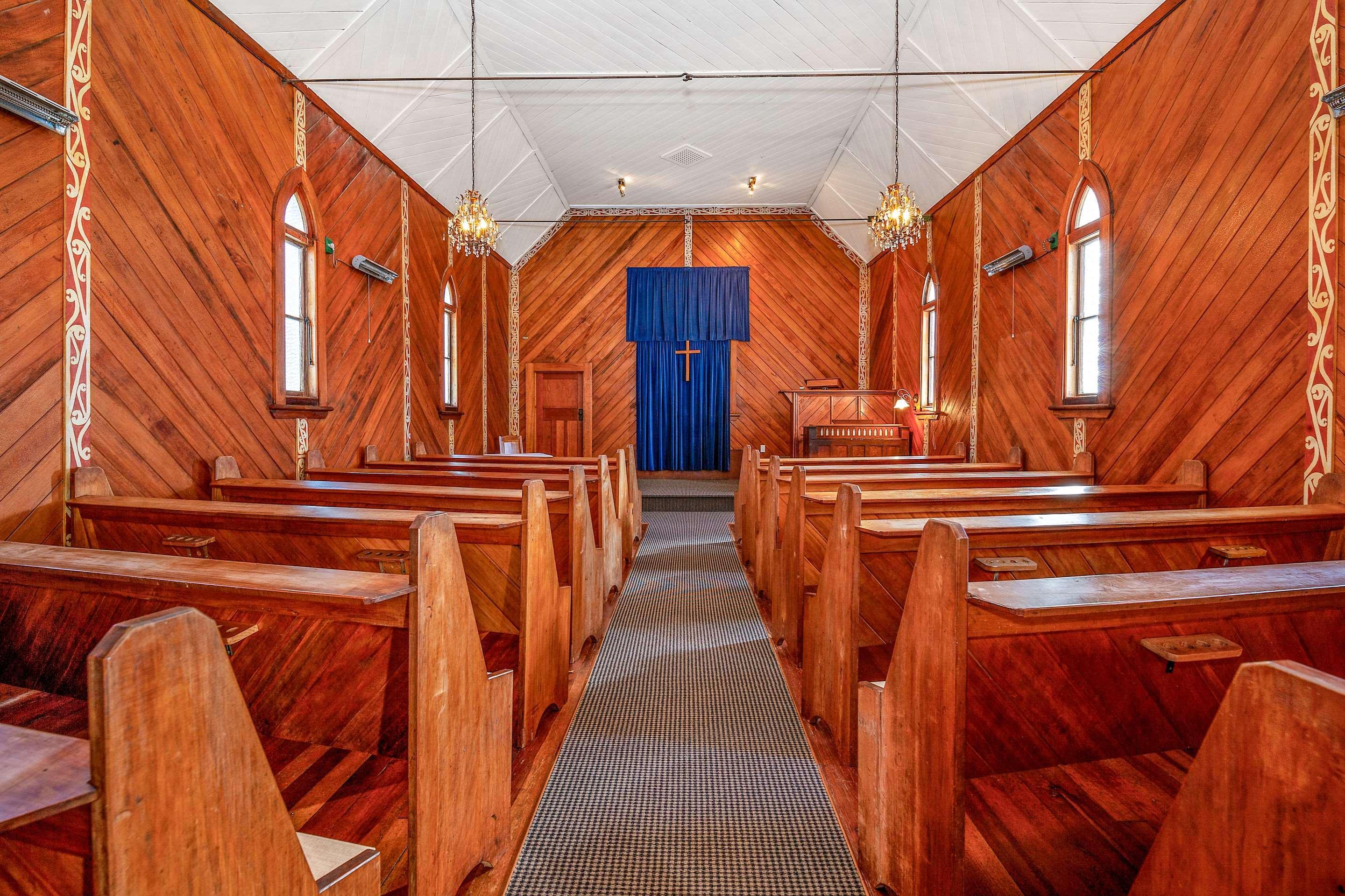 Huka Falls Resort Таупо Екстериор снимка Interior of the church